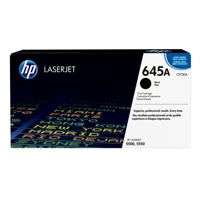 3. Originale schwarze HP 645A LaserJet-Tonerkartusche
