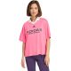 7. Adidas Tiro Q4 Damen-T-Shirt rosa JN2747