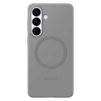 2. Samsung Silikon- Magnet Case für Samsung Galaxy S26+, kompatibel mit MagSafe – Grau