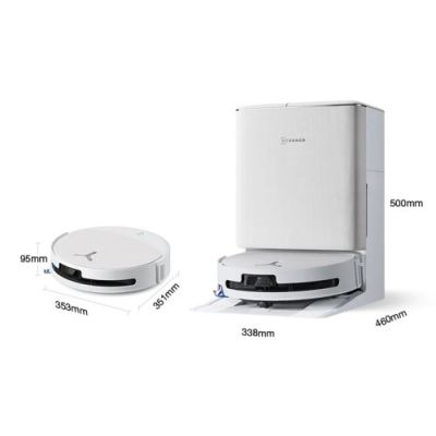 2. Ecovacs Deebot T90 Omni weißer Saugroboter