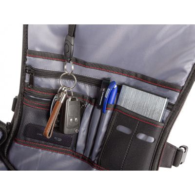 11. Laptop-Rucksack Genesis Pallad 550 Schwarz 15,6"/17,3"