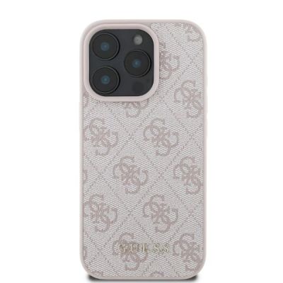 2. Guess 4G Classic Hülle für iPhone 16 Pro Max – Rosa