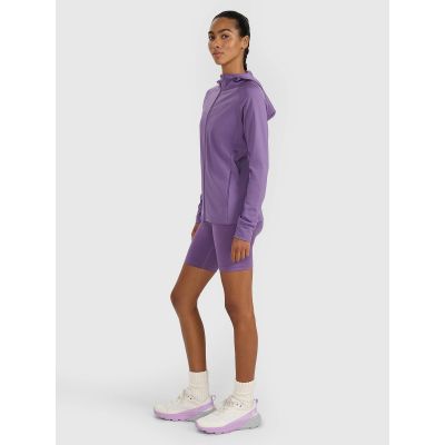 5. Schnelltrocknendes Damen-Trainings-Sweatshirt (Standardgröße) 4F 4FWAW25TFSWF585-53S