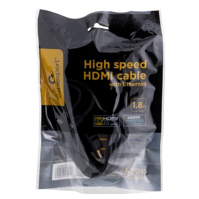 2. GEMBIRD CC-HDMI4-6 Kabel (HDMI M - HDMI M; 1,8 m; schwarz)