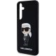 6. Karl Lagerfeld Silikon Ikonik Hülle für Samsung Galaxy S24+ - schwarz