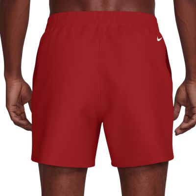 2. Nike Logo Lap 5" Volley Badeshorts rot NESSG574 614