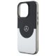 6. Mercedes Double Layer BiColor MagSafe Hülle für iPhone 16 Pro – Silber
