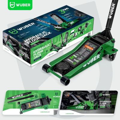 6. Flacher Wagenheber 85-430 mm 3 t W22022 WUBER