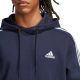 6. Adidas Essentials French Terry 3-Streifen Hoodie M IC0436