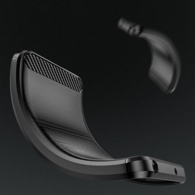 4. Carbon Case Hülle für Infinix Note 12i flexible Silikon Carbon Hülle schwarz