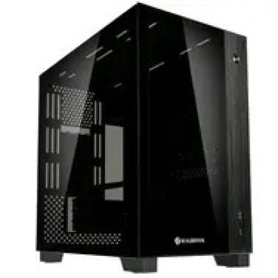 17. RAIJINTEK PAEAN Mini Mini Tower Schwarz