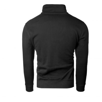 3. Champion Herren-Sweatshirt mit Stehkragen und Reißverschluss in Schwarz (218290 KK001)