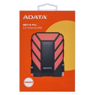 3. ADATA HD710 PRO Externe Festplatte (1 TB; 2,5"; USB 3.2; rot)
