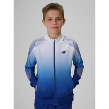 Normales Sport-Sweatshirt ohne Kapuze für Jungen 4F 4FJRSS26TFSWM1043-90A