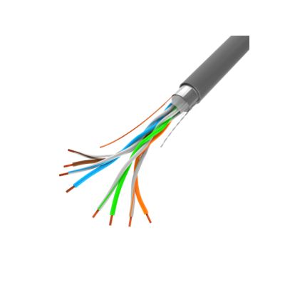 LANBERG LAN-KABEL FTP 100 MB/s 305 m CCA-DRAHT GRAU