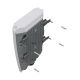 4. Mikrotik CRS504-4XQ-OUT Netzwerkkarte, verwaltetes Layer-3-Fast-Ethernet (10/100) mit PoE-Unterstützung, 1 HE, Weiß