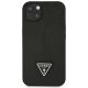 3. Guess GUHCP14MPSATLK iPhone 14 Plus 6,7 "schwarz / schwarzes Hardcase SaffianoTriangle Logo