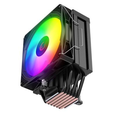 3. RAMPAGE CPU-Kühler OCTAGON C70 BLACK ARGB LCD DISPLAY