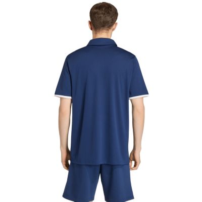 4. Herren adidas Entrada 26 Polo T-Shirt Marineblau JZ6663