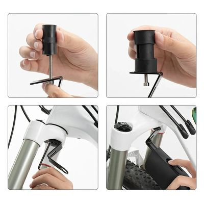 12. Rockbros FK-870 Fahrradschutzbleche mit Schnellverschluss, verstellbar – schwarz