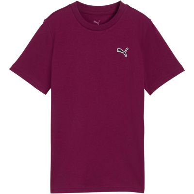 2. Puma Cls Badge Katzen-T-Shirt Lila Kinder T-Shirt 694700 41