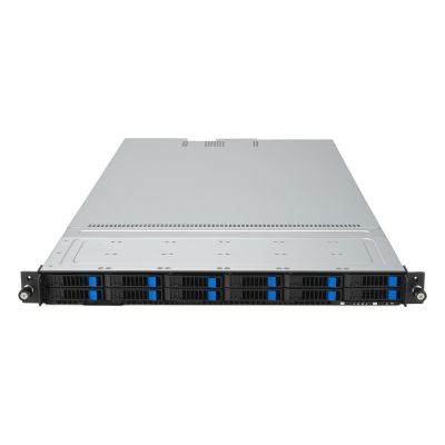 Asus Rack-Plattform (1U) RS501A-E12-RS12U AMD Epyc 9005/9004 (12x NVMe/SATA HS, 2x M.2, 2x 1 Gbe, IPMI, 1+1 1600W)