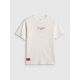 5. Locker geschnittenes Jungen-T-Shirt mit Aufdruck 4F 4FJRSS26TTSHM3835-10S