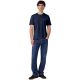 6. Herren Champion Kurzarm-T-Shirt Marineblau 221798 BS501