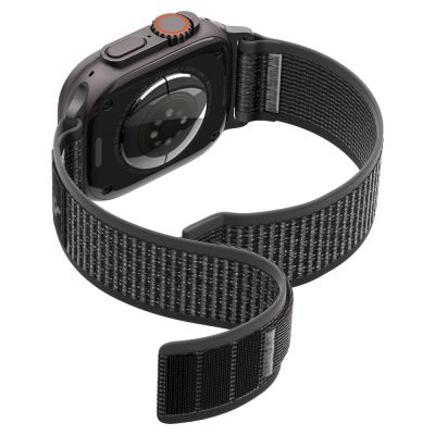 5. Spigen Athlex Air 2 Armband für Apple Watch 44/45/46/49 mm – Schwarz und Grau