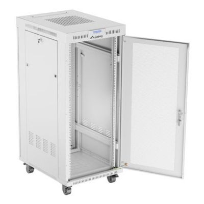 2. Lanberg FF01-6827-23SL 27HE Bodenmontage-Rack Grau