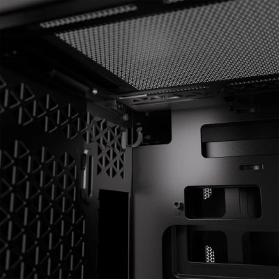 13. Corsair 2500X RGB ICUELINK SCHWARZES Gehäuse