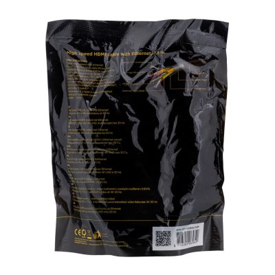 4. GEMBIRD CC-HDMI4-7,5M Kabel (HDMI M - HDMI M; 7,5 m; schwarz)