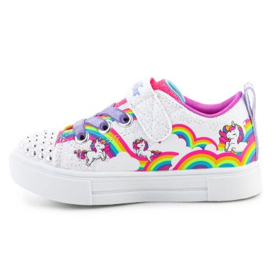 5. Skechers S-Lights Mädchen Twinkle Sparks Jumpin Clouds Jr 314809N-WMLT Schuhe