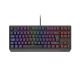 22. GENESIS THOR 230 TKL RGB MECHANISCHE GAMING-TASTATUR OUTEMU ROT SCHWARZ HOT SWAP