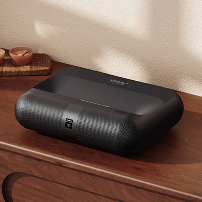 15. Yaber K300s Multimedia-Laser-RGB-FullHD-1080p-Projektor mit JBL-Lautsprechern – Schwarz