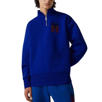 10. Tommy Hilfiger Thl Essentials Half Zip Top M MW0MW27383 Sweatshirt