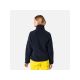 14. Rossignol W On Air Fleece Jkt Blaues Sweatshirt