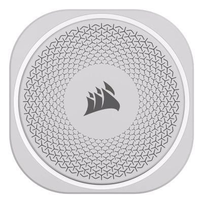 10. CORSAIR NAUTILUS 360 ARGB Weiß, 360-mm-Radiator, Flüssigkeits-CPU-Kühler