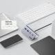 6. UNITEK ALUMINIUM-HUB USB-A/C 2X USBA 2X USBC 5GBP