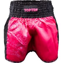 TOP TEN „DRAGON“ Shorts schwarz-pink M