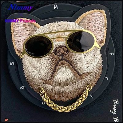 8. Nimmy Glasses Cool nag MagSafe Hülle für iPhone 16 - Schwarz