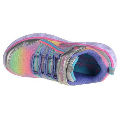 3. Skechers Heart Lights-Rainbow Lux 302308L-SMLT Grau 27