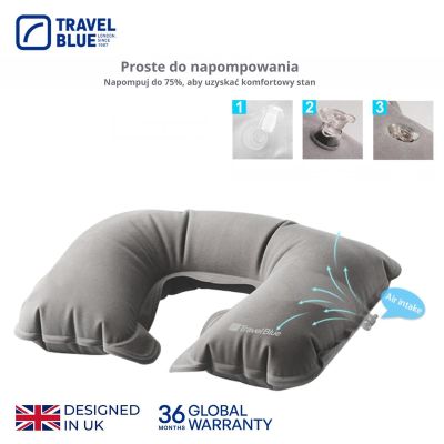6. TRAVEL BLUE AUFBLASBARES NACKENKISSEN