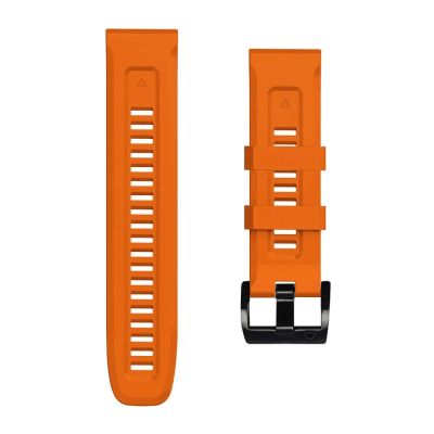 10. Tech-Protect IconBand Armband für Garmin Fenix ​​​​3 / 5X / 3HR / 5X Plus / 6X / 6X Pro / 7X - Orange