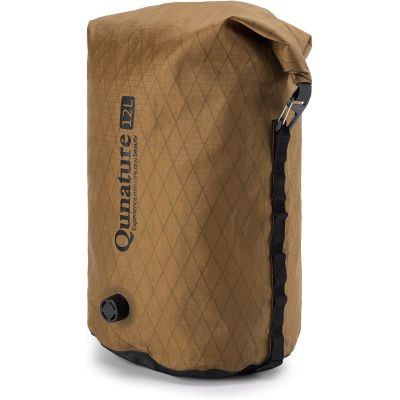 Qunature wasserdichte Tasche mit Ventil, khaki, 12 l