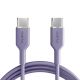 Puro ICON USB-C – USB-C-Kabel 1,5 m – Lila
