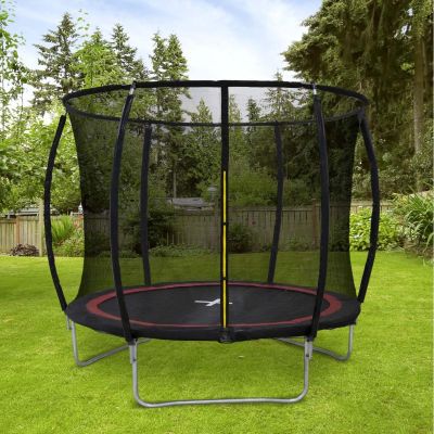 4. DUNLOP PREMIUM-TRAMPOLIN MIT INNENNETZ, Durchmesser 244 cm