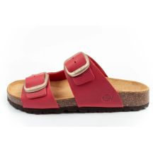 Bio Bio Damen-Slipper, profilierte Flip-Flops, Naturleder