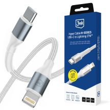 3mk Hyper Cable N-SERIES USB-C / Lightning 1m PD 3.0 9V / 3A 27W - weiß