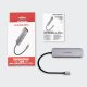 9. Axagon HMC-5 Dockingstation, kabelgebunden, USB 3.2 Gen 1 (3.1 Gen 1), Typ-C, Grau